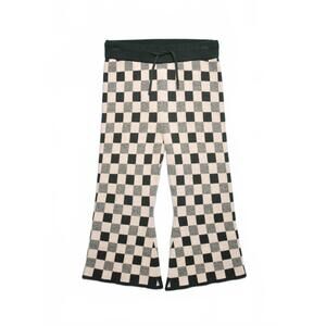 NEW A MONDAY IN COPENHAGEN girls amber pants in green check